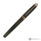 Laban Antique II Rollerball Pen in Copper with Lines Rollerball Pen