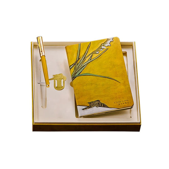 Laban Sanyu in Hand Rollerball Pen Set in Gold