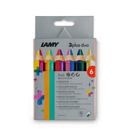Lamy 3Plus Color Pencils Duo - Pack of 6