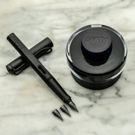Lamy Charcoal Fountain Pen Ink and Nibs Set