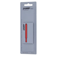 Lamy Fountain Ink Cartridges in Red - Pack of 5