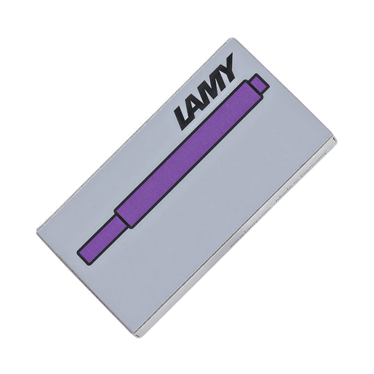 Lamy Fountain Ink Cartridges in Violet - Pack of 5