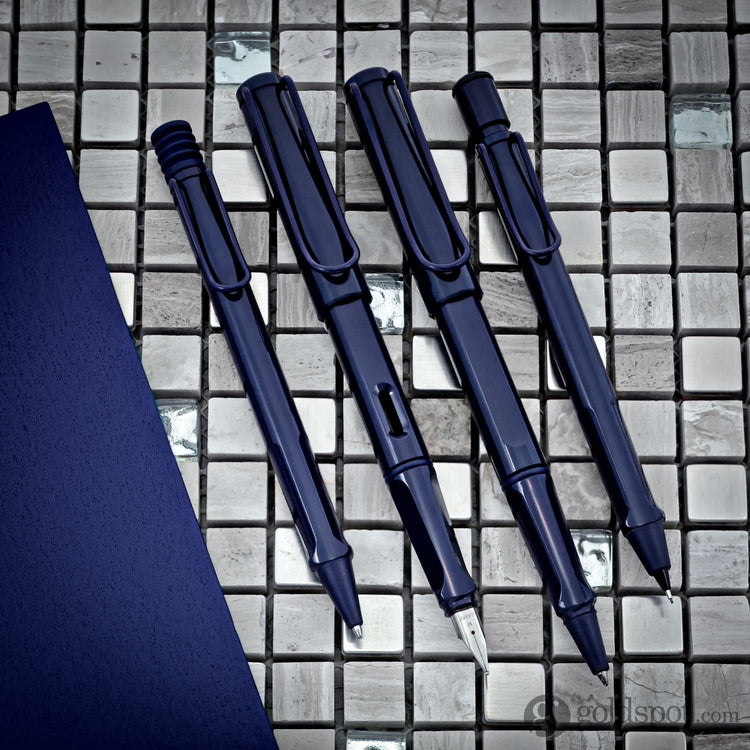 Lamy Safari Ballpoint Pen in Dark Dusk Ballpoint Pens