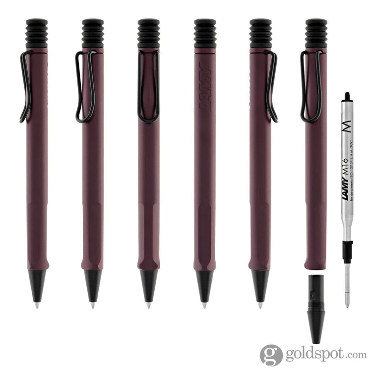 Lamy Safari Ballpoint Pen in Scarlet Ballpoint Pens