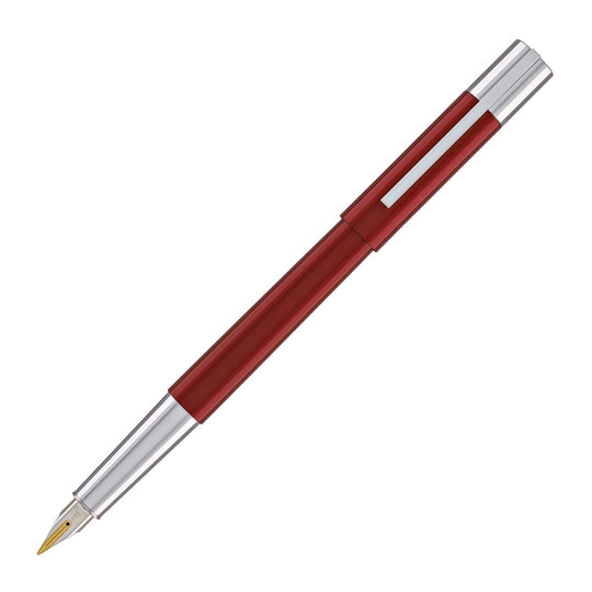 Lamy Scala Fountain Pen in Piano Red