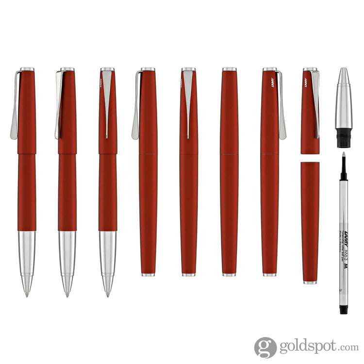 LAMY Studio Rollerball Pen in Royal Red Matte Rollerball Pen