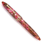 Leonardo Furore Rollerball Pen in Lampone Selvatico with Gold Trim Rollerball Pen