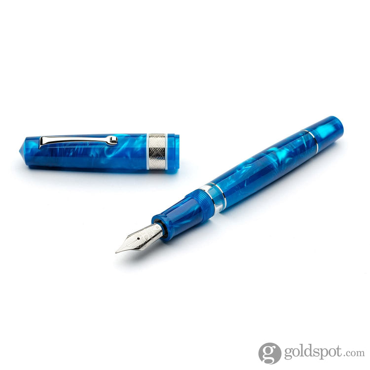 Leonardo Momento Magico Fountain Pen in Pithecusa Fine / Silver Fountain Pen