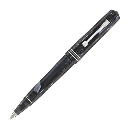 Leonardo Momento Zero Ballpoint Pen in Horn Silver Trim
