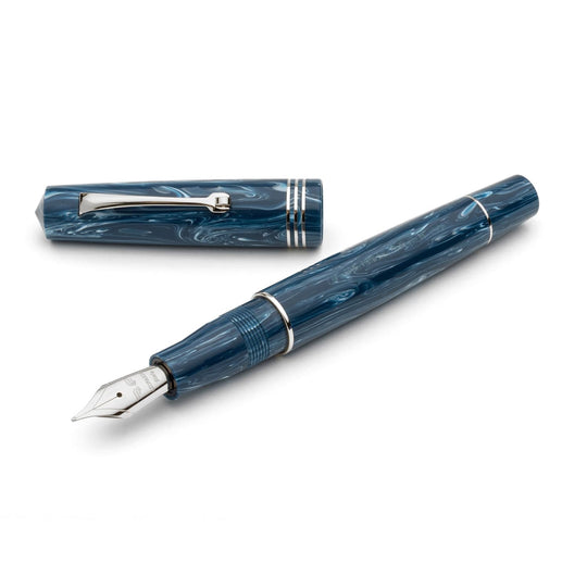 Leonardo Momento Zero Fountain Pen in Blue Positano 2021