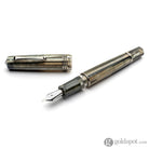 Leonardo Momento Zero Grande 2.0 Fountain Pen in Sand Stainless Steel / Medium Fountain Pen