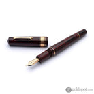 Leonardo Momento Zero Grande Masterpiece Ebonite in Rose Fine Fountain Pen
