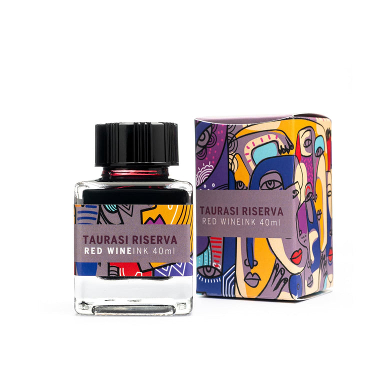 Leonardo Officina Bottled Ink in Taurasi Red Wine - 40 mL Bottled Ink