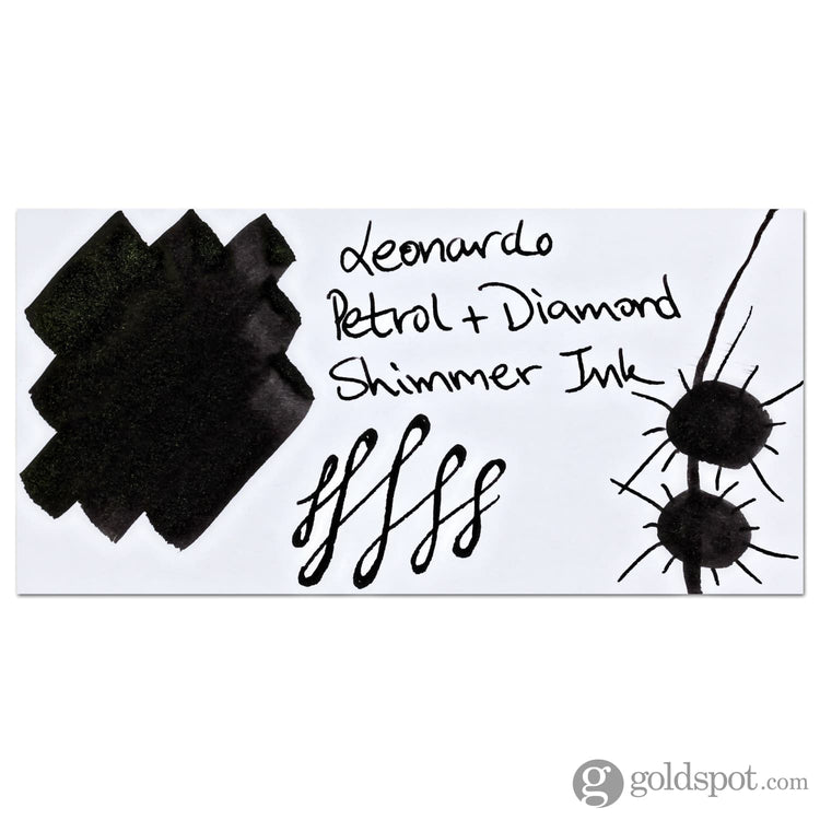 Leonardo Officina Shimmer Bottled Ink in Petrol Diamond - 40 mL Bottled Ink