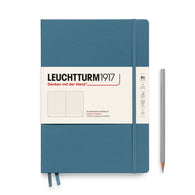 Leuchtturm 1917 Composition Hardcover Dot Grid Notebook in Stone Blue - B5