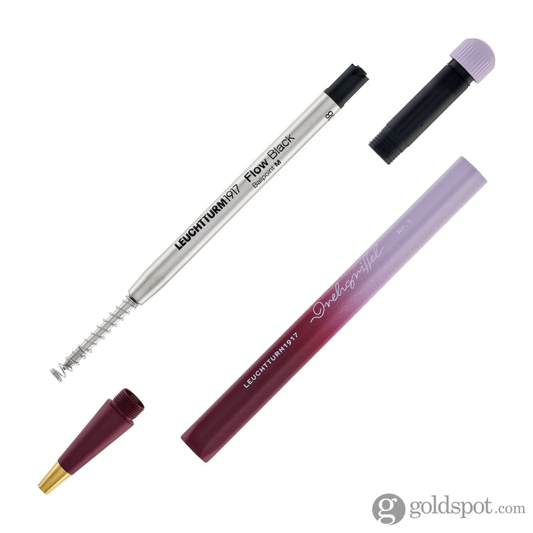 Leuchtturm 1917 Drehgriffel Nr. 1 Gradient Ballpoint Pen in Port Red/ Lilac Ballpoint Pens