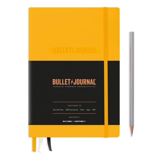 Leuchtturm 1917 Hardcover Bullet Journal Edition 2 in Yellow24 - A5