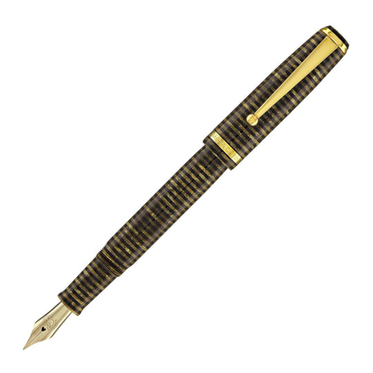 Magna Carta MAG 650 Fountain Pen in Amber - 14kt Gold Flex Nib