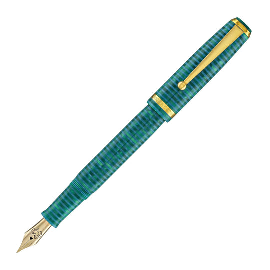 Magna Carta MAG 650 Fountain Pen in Cyanic - 14kt Gold Flex Nib