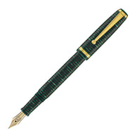 Magna Carta MAG 650 Fountain Pen in Malachite - 14kt Gold Flex Nib
