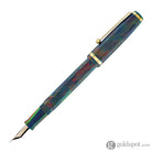 Magna Carta MAG 650 Fountain Pen in Oparex Lava Black - 14kt Gold Flex Nib Fountain Pen
