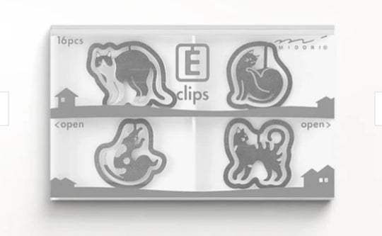 Midori Etching Clips in Cat