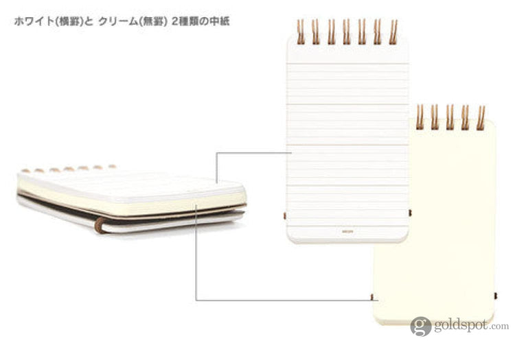 Midori Grain Memo Pad in Black Accessories