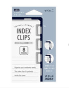 Midori Index Clip in Chiratto Silver Accessories