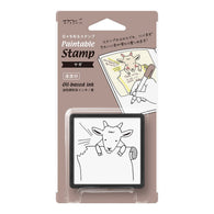 Midori Paintable Stamp Pre-Inked in Goat