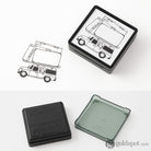 Midori Paintable Stamp Pre-Inked in Going Out Accessories