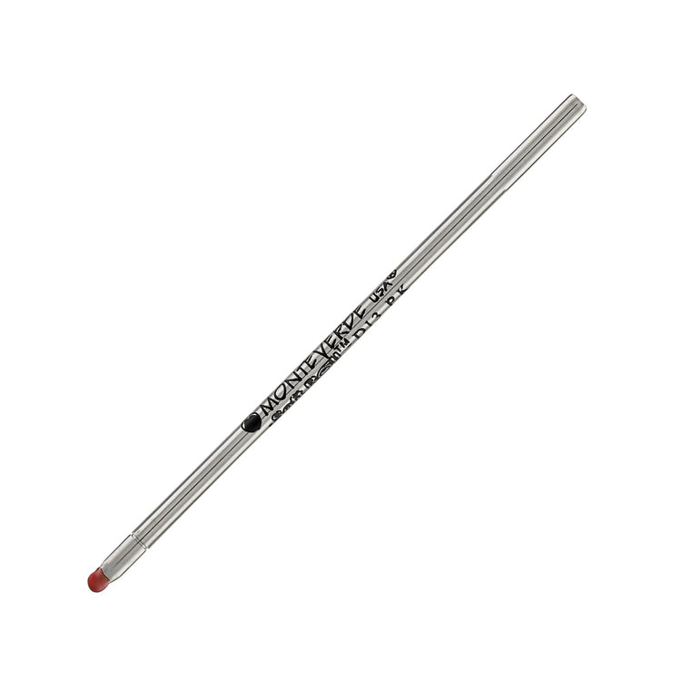 Monteverde D-1 Size Soft Roll Multi Functional Ballpoint Pen Refill in Pink - Medium Point Multi-Function Pen Refills