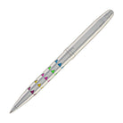 Monteverde Illusia Gel Pen in Triangle Shapes Chrome with Chrome Trim Gel Pen