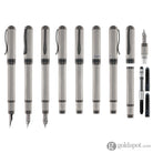 Monteverde Innova Fountain Pen in Solid Titanium Fountain Pen