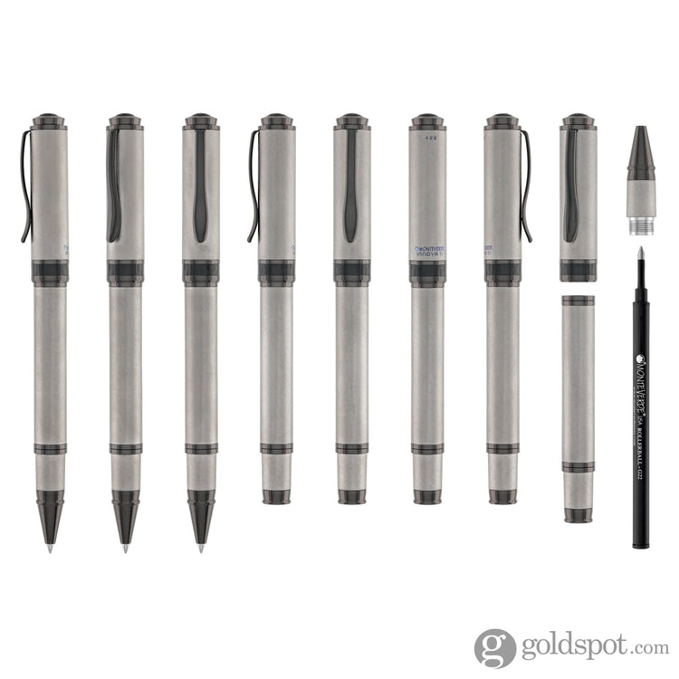 Monteverde Innova Rollerball Pen in Solid Titanium Rollerball Pen