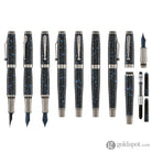 Monteverde Invincia Vega Fountain Pen in Starlight Blue