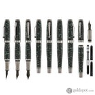 Monteverde Invincia Vega Fountain Pen in Starlight Green
