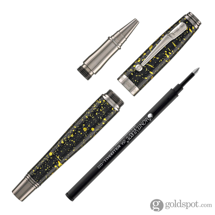 Monteverde Invincia Vega Rollerball Pen in Starlight Yellow