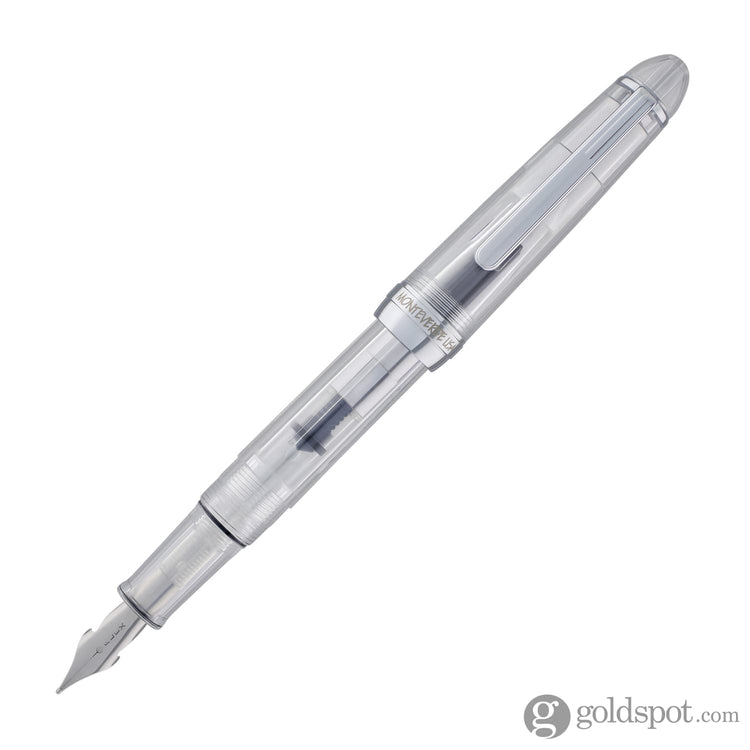 Monteverde Monza ID Fountain Pen in Clear - Calligraphy Set