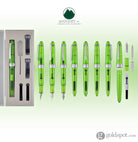 Monteverde Monza ID Fountain Pen in Green - Flex Nib