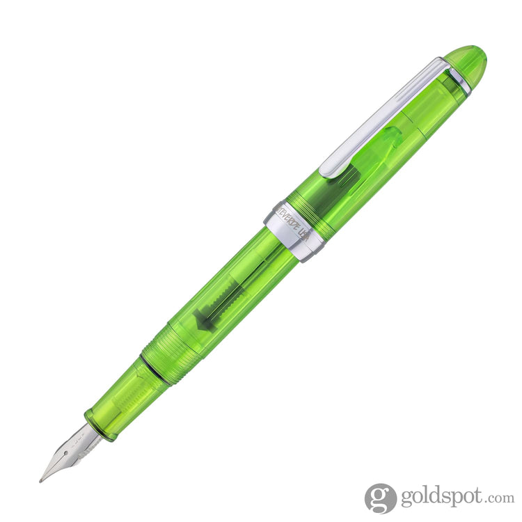 Monteverde Monza ID Fountain Pen in Green - Flex Nib