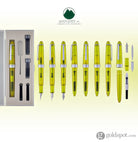 Monteverde Monza ID Fountain Pen in Yellow - Flex Nib