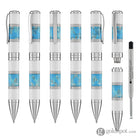 Monteverde Regatta Ballpoint Pen in Santorini Blue Ballpoint Pens