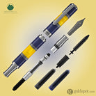 Monteverde Regatta Sport Fountain Pen in Blue/Yellow Fountain Pen