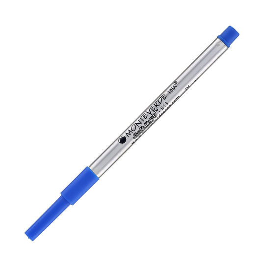 Monteverde Soft Roll Ballpoint Pen Refill in Blue - Medium Point