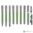 Monteverde USA Ritma Anodized Fountain Pen in Green Fountain Pen