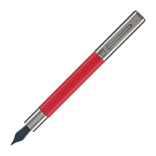 Monteverde USA Ritma Anodized Fountain Pen in Red