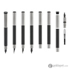Monteverde USA Ritma Convertible Pocket-Neck Fountain Pen in Gala Black Fountain Pen