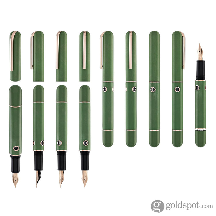 Nahvalur 365 Anniversary Fountain Pen in Roiro Jade Fountain Pen