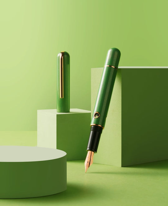 Nahvalur 365 Anniversary Fountain Pen in Roiro Jade