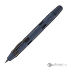 Nahvalur Eclipse Retractable Fountain Pen in Cobalt with Black Trim Fountain Pen